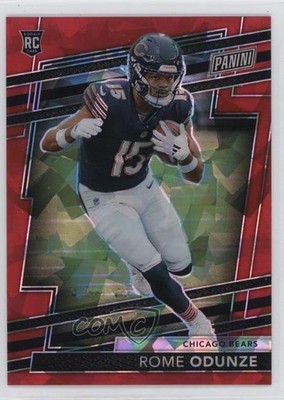 2024 National Convention VIP Gold Pack Red Sparkle Prizm Rome Odunze RC 0vu7