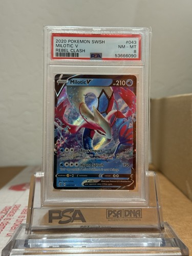 Milotic V graded PSA 8 for sale on eBay