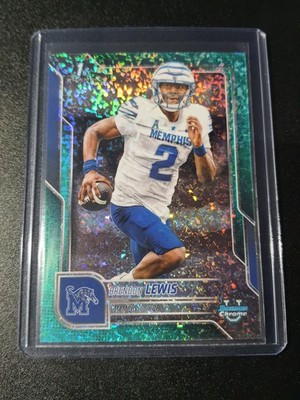 Brendon Lewis - Bowman University 2025 - Memphis Tigers - 1st - Aqua Mini - /325