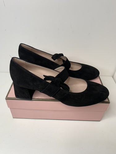 Ladies Pascucci black office smart work party high heel shoes UK7.5 EU41-New - Picture 5 of 10