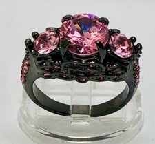 Womens Rose Birthstone Ring/Size 8