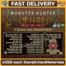 [PS5/PC/XBOX] Monster Hunter Wilds Item | Art...