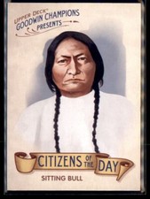 2009 Upper Deck Goodwin Champions Citizens of the Day Sitting Bull #CD-10