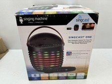 Singing Karaoke Machine SingCast One Black Party Box Sing Singing