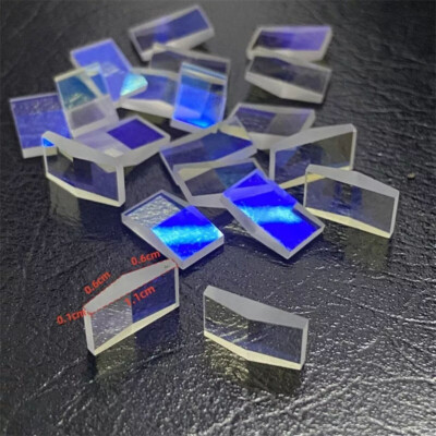 Defective Optical Glass Right Angle Triangular Prism f Physics Science Teaching