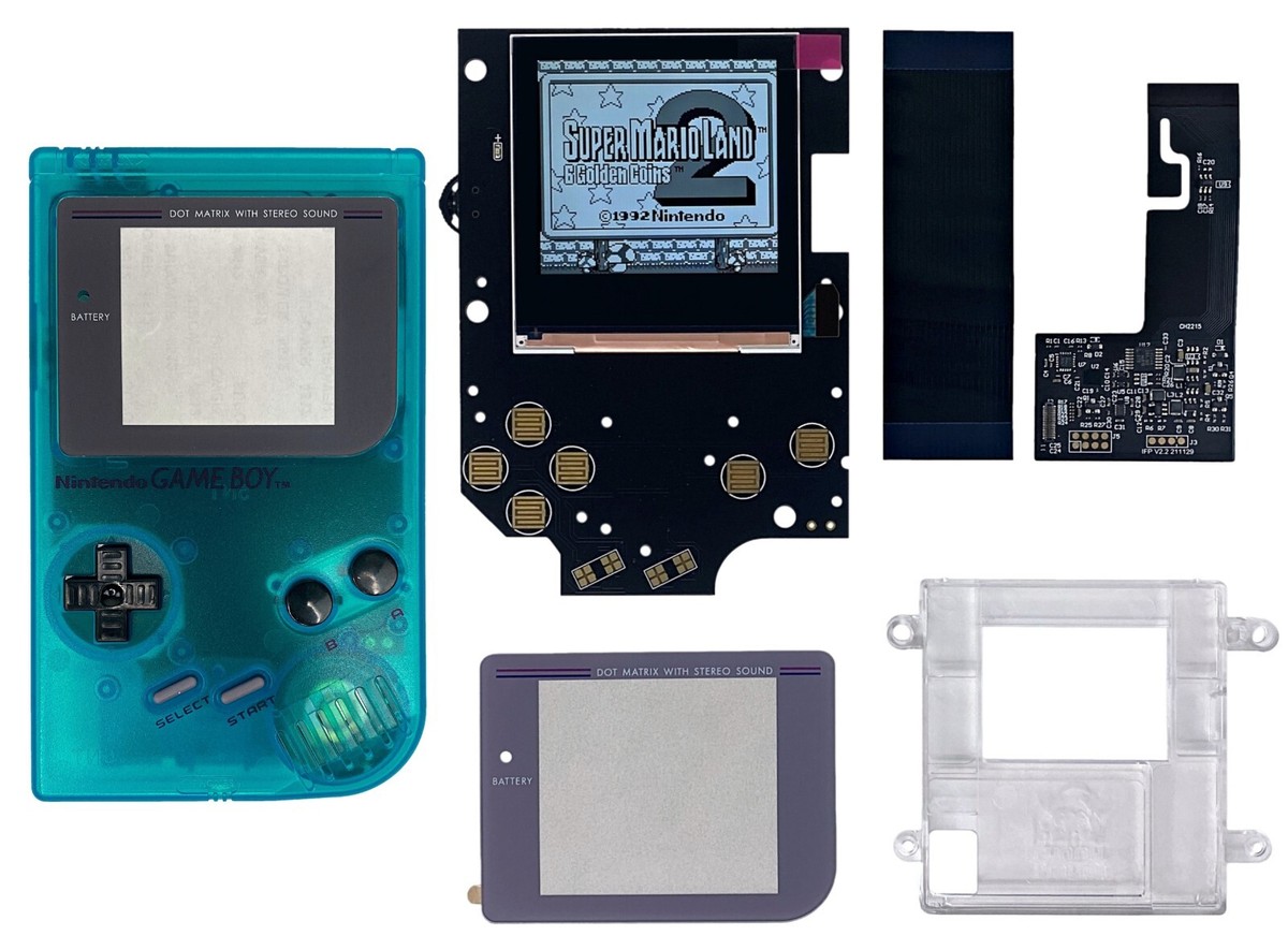 Gameboy DMG FunnyPlaying Backlight LCD Kit w/ IPS Ready