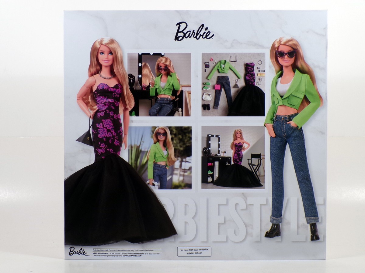 BarbieStyle Fashion Studio & Doll Set with Chair, Vanity