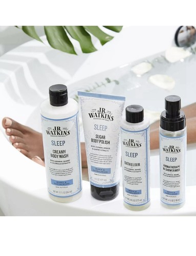 J.R. Watkins Sleep Creamy Moisturizing Body Wash, Cleanses & Encourages Restful - Picture 4 of 13