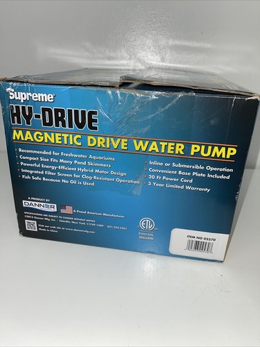 Bomba de accionamiento híbrida sumergible para acuario y estanque Supreme 02570 HY-Drive 4800 - Imagen 6 de 11