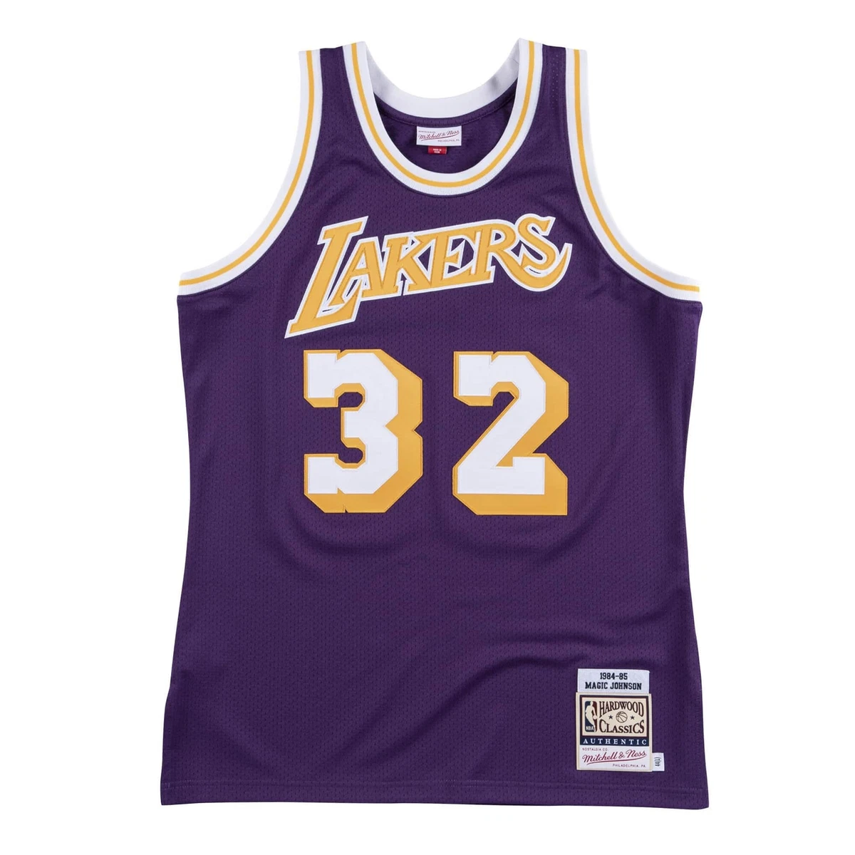 Mitchell and ness hotsell magic johnson jersey