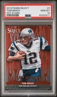 2013 Panini Select Hot Stars Tom Brady #3 Hot Stars Red PSA 10 Patriots GEM MINT