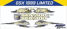 SEADOO GSX 1999 LIMITED Graphics / Decal / Sticker Kit custom BLUE