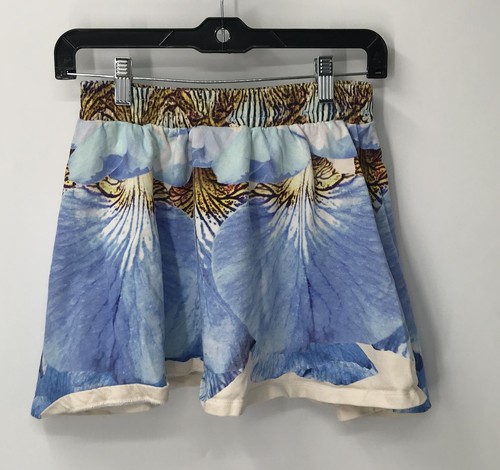 Molo girls blue multi barbera blue petals elastic waist skirt sz 11-12y - Picture 3 of 5
