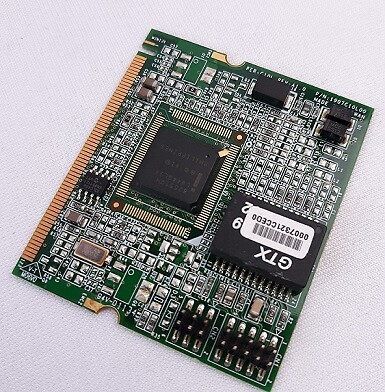 Aaeon PER-C10L REV:A1.0 Mini PCI Ethernet Module