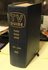 1962 April-June Florida Georgia Bound TV Guide Complete Gunsmoke Andy Griffith