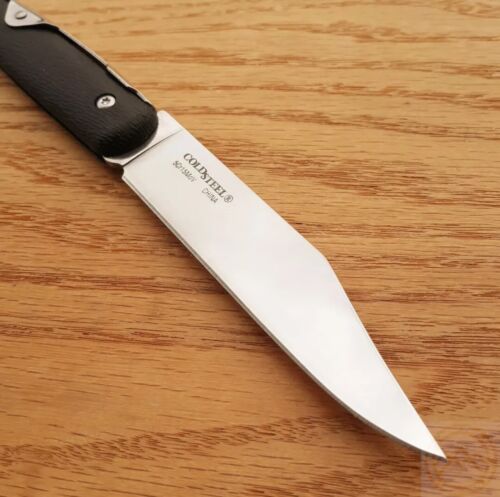 Cold Steel Kudu Lite Folding Knife 4.25" 5Cr15MoV Steel Blade Black Zytel Handle - Picture 3 of 9