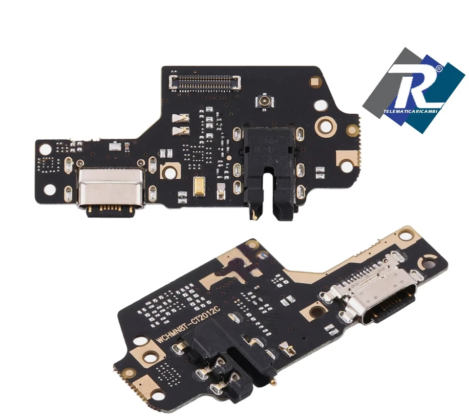 CONNETTORE DOCK RICARICA MICROFONO PER XIAOMI REDMI NOTE 8T FLEX FLAT - Immagine 2 di 2