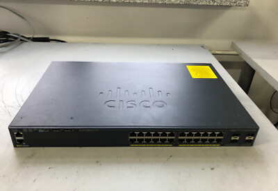 Cisco Catalyst WS-C2960X-24TS-L 2960-X 24 GigE, 4x1G SFP, LANBASE