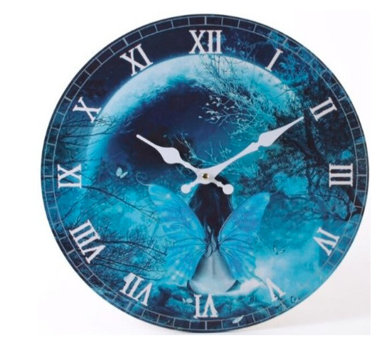 Butterfly Fairy Wall clock