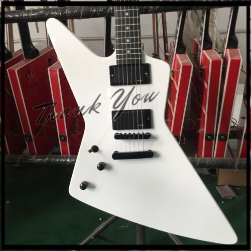 Guitarra eléctrica Explorer James Hetfield 1984 estilo zurdo pastillas HH - Imagen 5 de 12