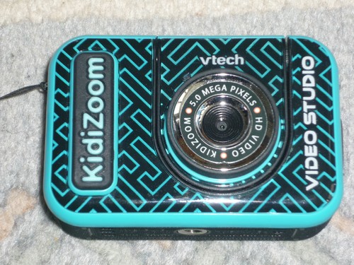 Vtech Kidizoom Video Studio HD blau – Kinderkamera mit Greenscreen neuwertig - Bild 3 von 4