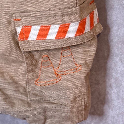 Vintage 2005 Bob the Builder 2pc Shortalls and Tee Outfit 5T Khaki READ - Picture 4 of 8