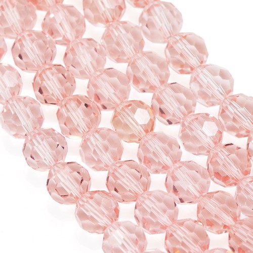 Round Czech Faceted Crystals Cut Glass Beads Jewellery Making 3mm 4mm 6mm 8mm - Picture 10 of 19