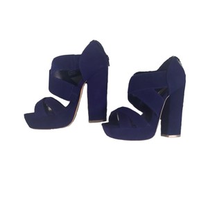 steve madden blue platform sandals