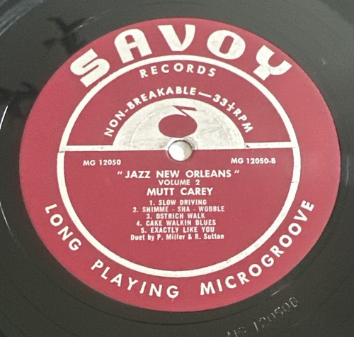 Punch Miller - Jazz New Orleans Volume 2 - Vinyl Record Jazz Ex / Ex Condition - Picture 5 of 6
