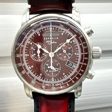 ZEPPELIN 8680 -5 SPECIAL EDITION 100 YEARS Quartz Japanese limited color watch