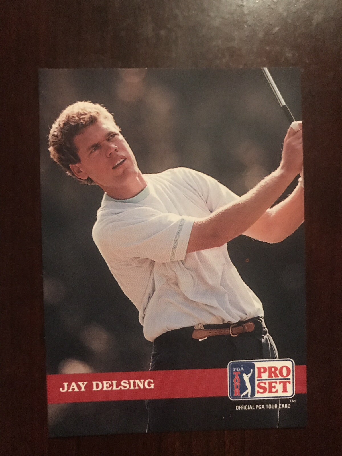 1992 Pro Set Golf #93 - Jay Delsing