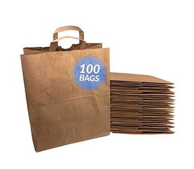 large paper grocery bolsas with handles
