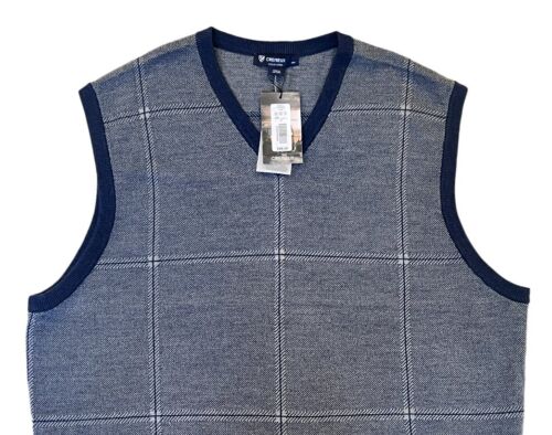 $99 Men Daniel Cremieux Collection Extra Fine Merino Wool V Neck Sweater Vest XL - Picture 4 of 6