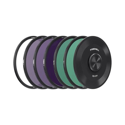 Freewell M2 Magnetic Quick Swap Filter w/ND8, ND64,ND1000,CPL  UV Filter,5-Pack