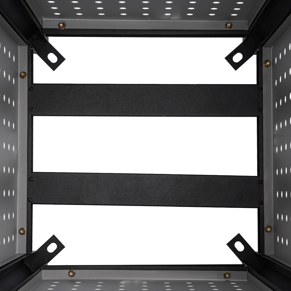 15Gal Commercial Waste Container Outdoor Trash Can Garbage Enclosure w