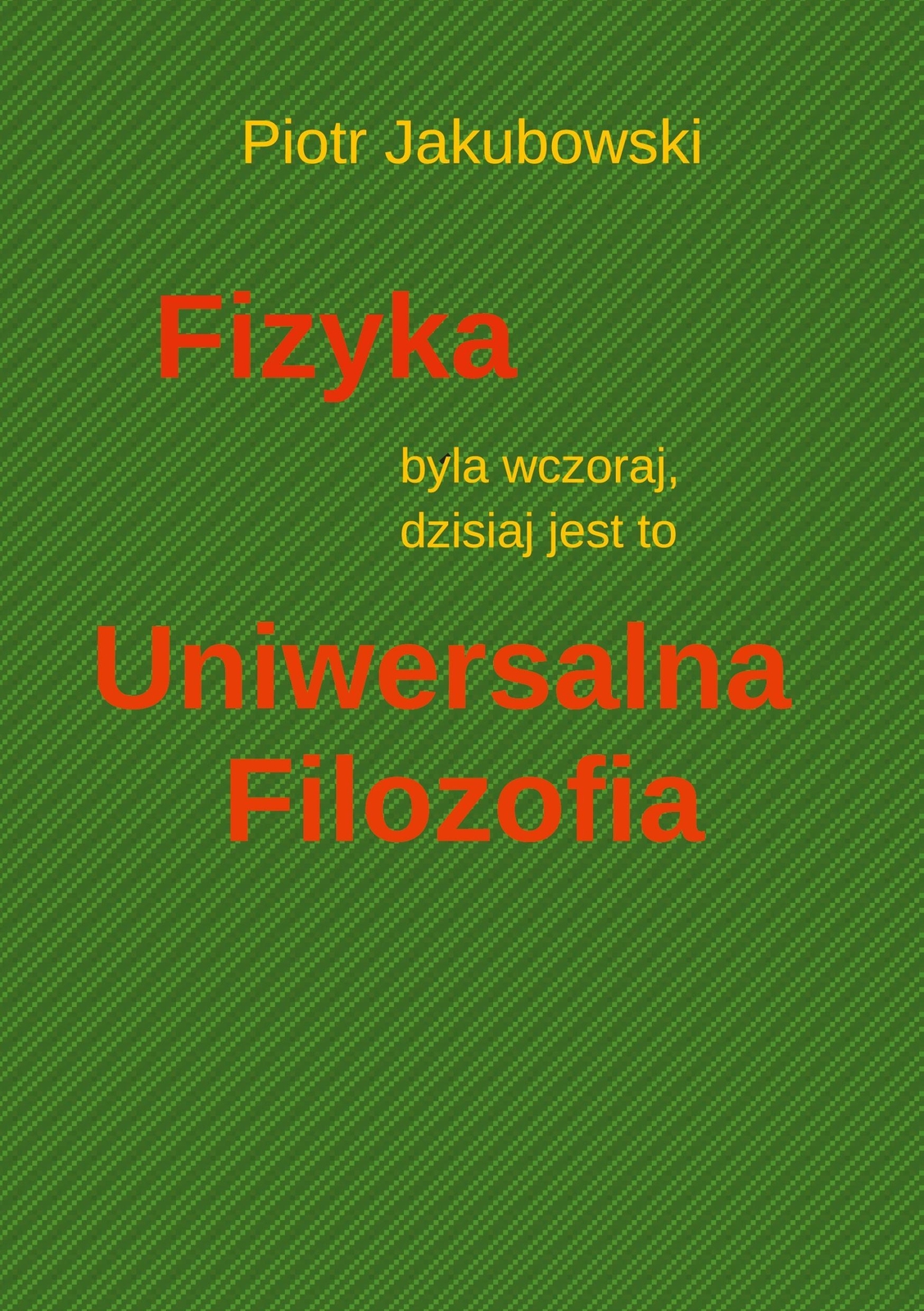 Fizyka Byla Wczoraj, Dzisiaj Jest To Uniwersalna Filozofia | Peter