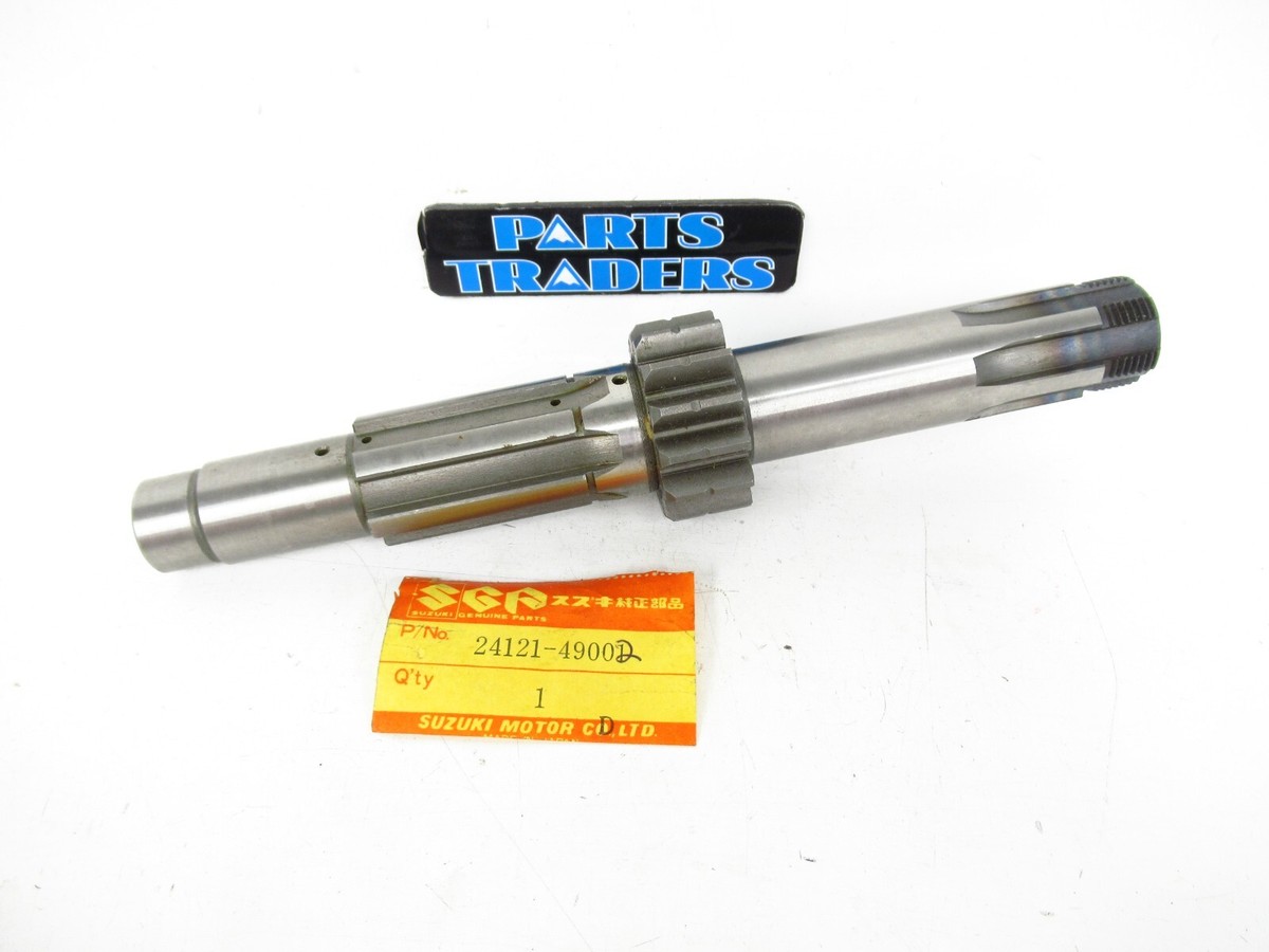 P NOS Genuine Suzuki Transmission Countershaft GS1000 24121-49001