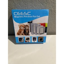 Ceesc Magnetic Pet Door For Cat New
