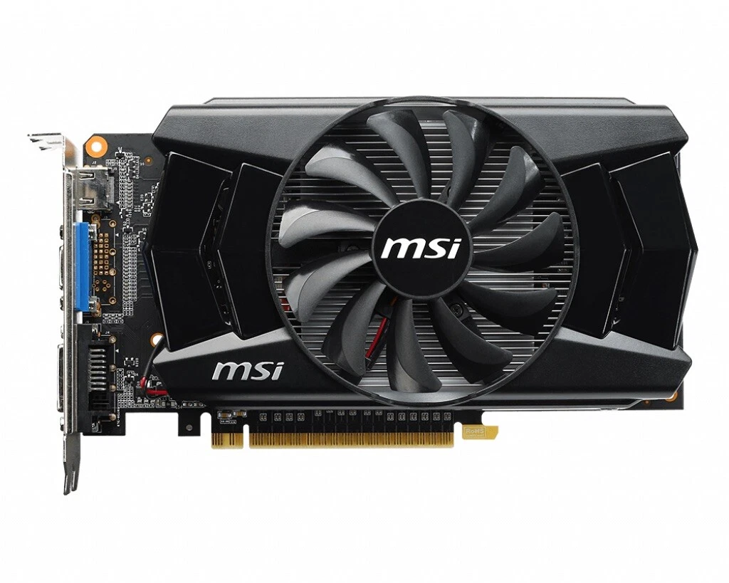 MSI GeForce GTX 750 Ti Video Graphics Card GDDR5 128 Bit 2GB HDMI