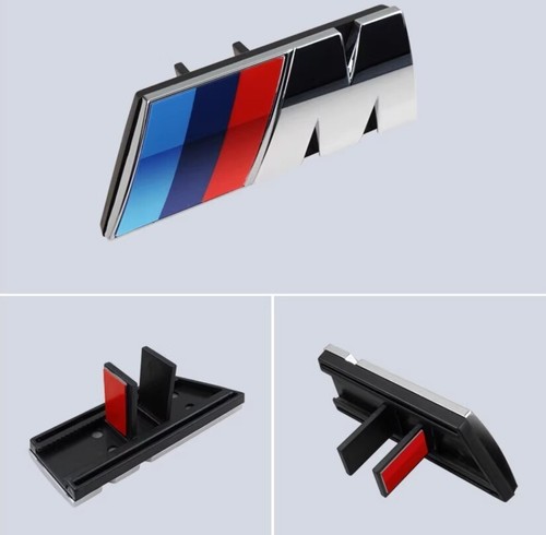 T-Shaped Car Front Badge ABS Grille Emblem for BMW M - X1 X2 X3 X4 X5 X6 X7 X8M - Picture 10 of 20