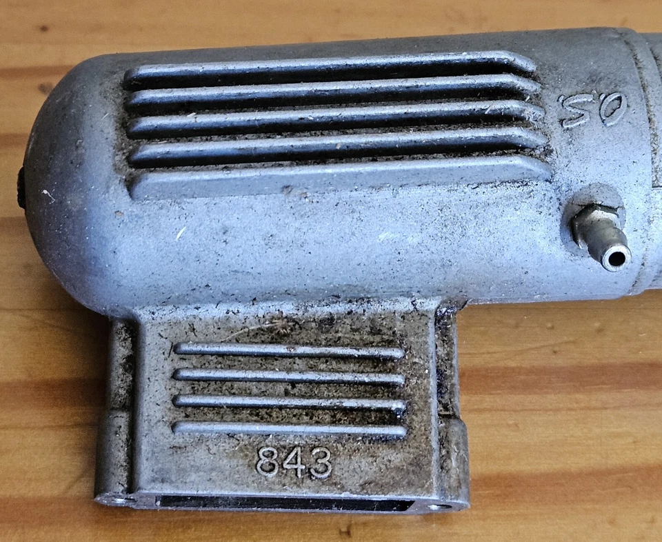 OS 843 Complete Muffler & 873 Incomplete Rc Engines Lot Of 2 Pieces ATRC - Image 4 of 4