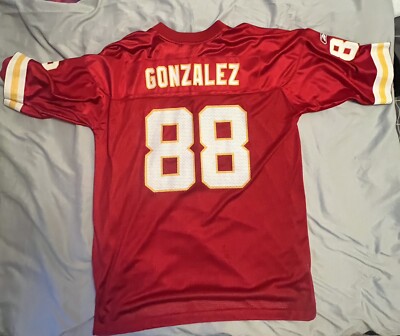 2XL Kansas City Chiefs Reebok On-Field Tony Gonzalez Jersey