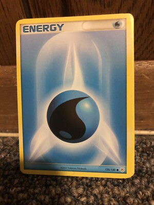 Pokemon Black & White Water Energy Card | eBay