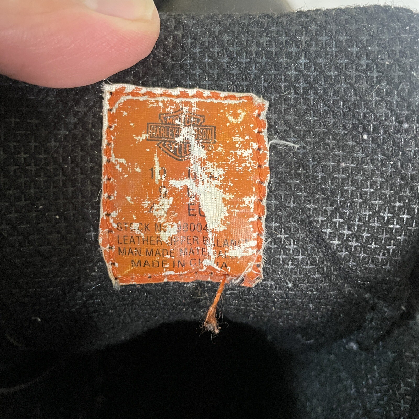 Harley Davidson Black Leather Lace Up Logger Motorcycle Boots Mens Size 10 98004 eBay