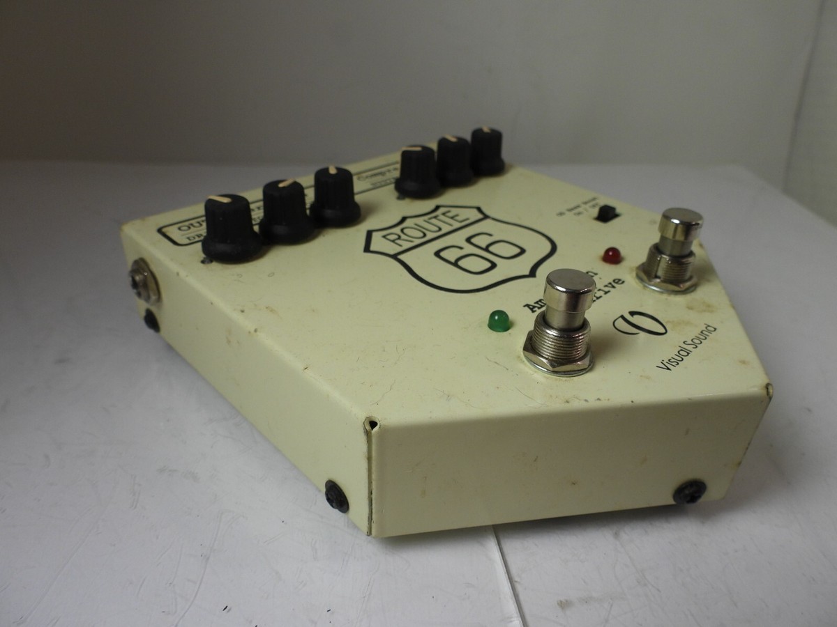 Visual Sound Route 66 American Overdrive Compressor Effects