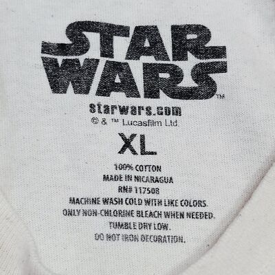 Star Wars LS Cream Unisex Tee 