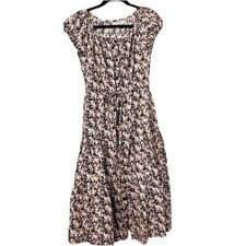 Guinevere Vintage Floral Dress Junior Size 7 Cottagecore