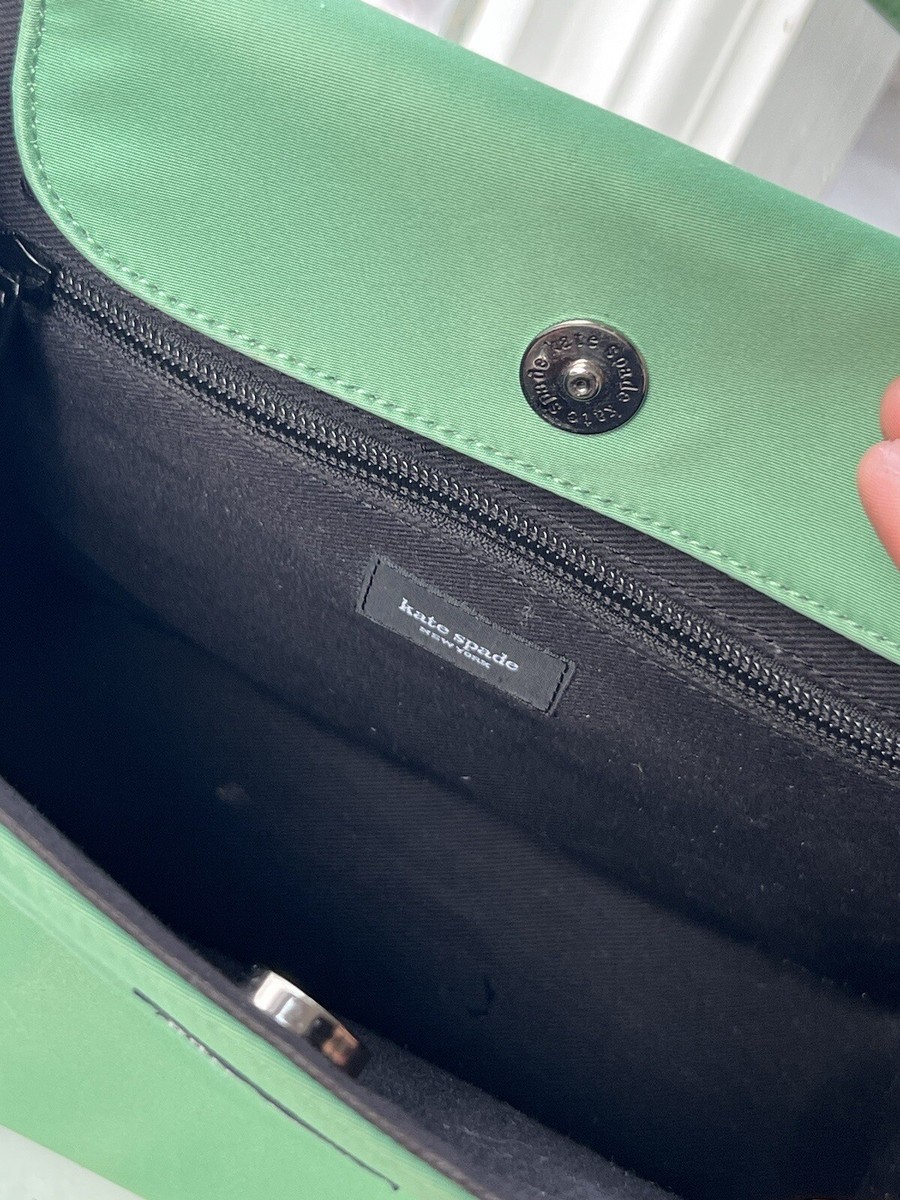 Kate Spade Vintage Nylon Sam Shoulder Bag Sage Green | eBay