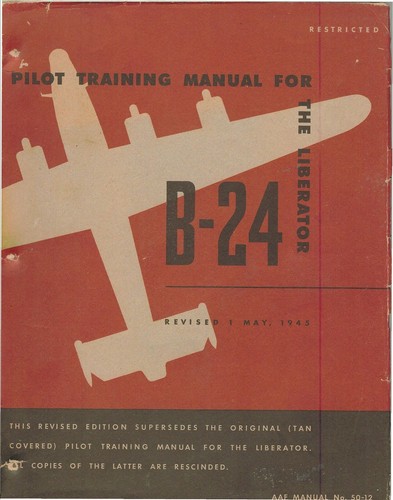 DVD-R 19 PDF B-24 "LIBERATOR" MANUALS WWII CONSOLIDATED VULTEE R-1830 - Picture 9 of 12