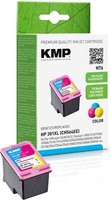 Kmp H76 Farbig Tintenpatrone Ersetzt Hp Officejet/Deskjet HP301XL (CH564EE)